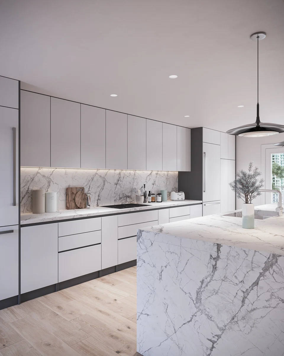 Detailed interior composition from Teknica’s residential portfolio